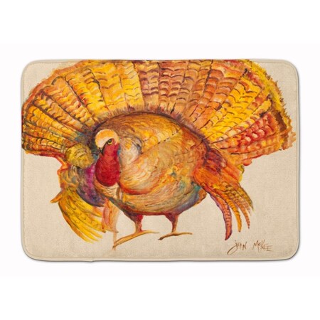 Carolines Treasures Turkey Machine Washable Memory Foam Mat JMK1023RUG